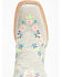 Image #6 - Corral Girls' Floral Embroidered Blacklight Western Boots - Square Toe, Light Pink, hi-res