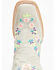 Image #6 - Corral Girls' Floral Embroidered Blacklight Western Boots - Square Toe , Light Pink, hi-res