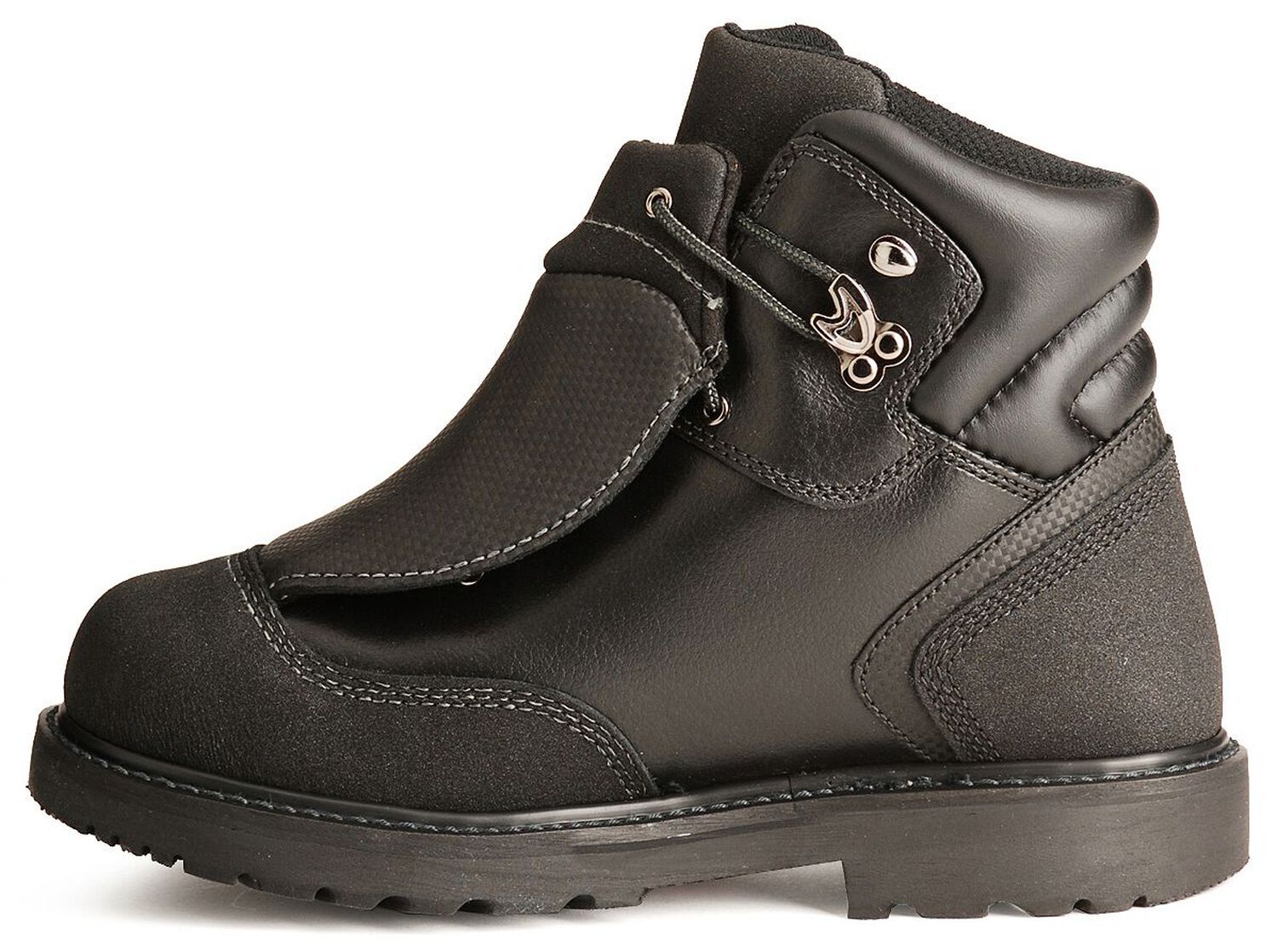 Image #4 - Timberland PRO 6" Met Guard Work Boots - Steel Toe, Black, hi-res