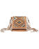 Myra Bag Women's Boho Chic Style Hair-On Hide Bag, Brown, hi-res