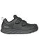Image #2 - Hoss Men's Buster Low Velcro Waterproof Slip Resistant Work Shoes - Carbon Nano Toe, Black, hi-res