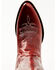 Image #6 - Idyllwind Women's Icon Embroidered Western Tall Boot - Round Toe, Red, hi-res
