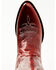 Image #6 - Idyllwind Women's Icon Embroidered Western Tall Boot - Medium Toe, Red, hi-res