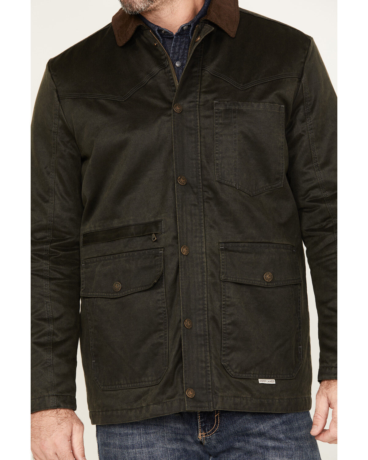 Cody James Men's Mansfield Oilskin Field Coat | Sheplers