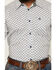 Image #3 - Cody James Men's Re Ride Geo Print Short Sleeve Button-Down Stretch Western Shirt, Ivory, hi-res