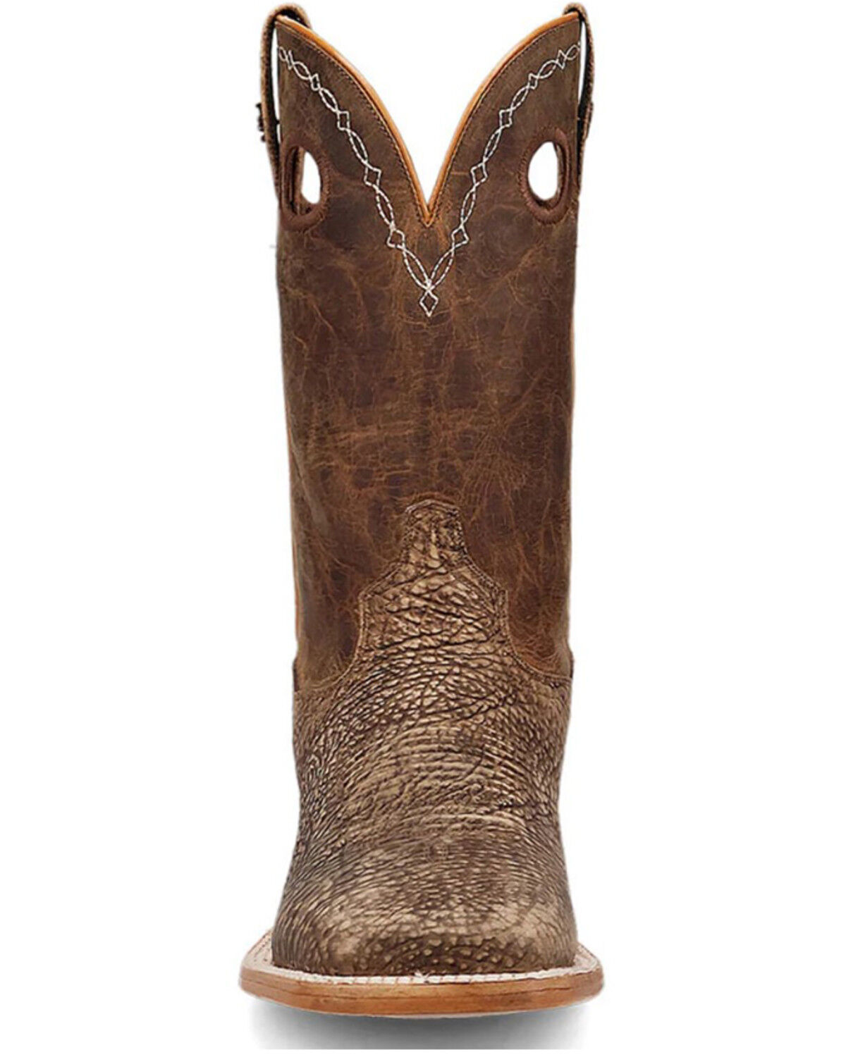 Image #4 - Dan Post Men's Murray Western Boots - Broad Square Toe, Brown, hi-res