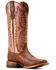 Image #1 - Ariat Women's Frontier Calamity Jane Western Boots - Broad Square Toe, Brown, hi-res