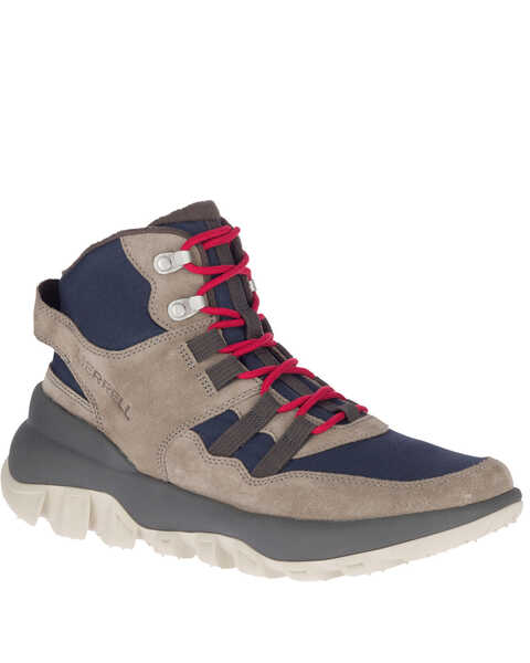 Image #1 - Merrell Men's ATB Polar Waterproof Hiking Boots - Soft Toe, Taupe, hi-res
