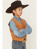 Image #2 - Cody James Boys' William Corduroy Western Vest, Tan, hi-res