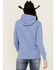 Image #4 - Ariat Women's Boot Barn Exclusive Logo Hoodie, Blue, hi-res