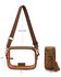 Image #6 - Wrangler Women's Clear Stadium Crossbody Bag, Brown, hi-res