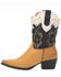 Image #3 - Dingo Women's Tatiana Western Boots - Snip Toe, Yellow, hi-res