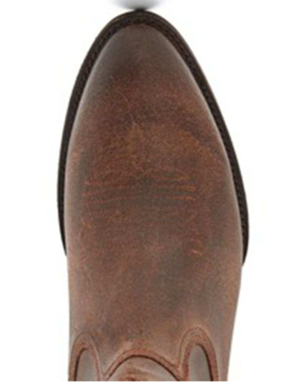 Image #6 - Frye Men's Austin Inside Zip Ankle Boots - Round Toe, Brown, hi-res