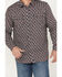 Image #3 - Moonshine Spirit Men's Stepping Stone Long Sleeve Western Snap Shirt, Navy, hi-res