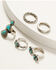 Image #1 - Idyllwind Women's Clarion Antique Silver Ring Set - 5 Piece, Silver, hi-res