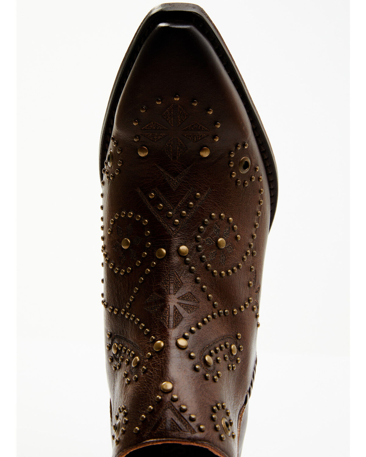 Image #7 - Shyanne Women's Ditza Western Booties - Snip Toe, Brown, hi-res