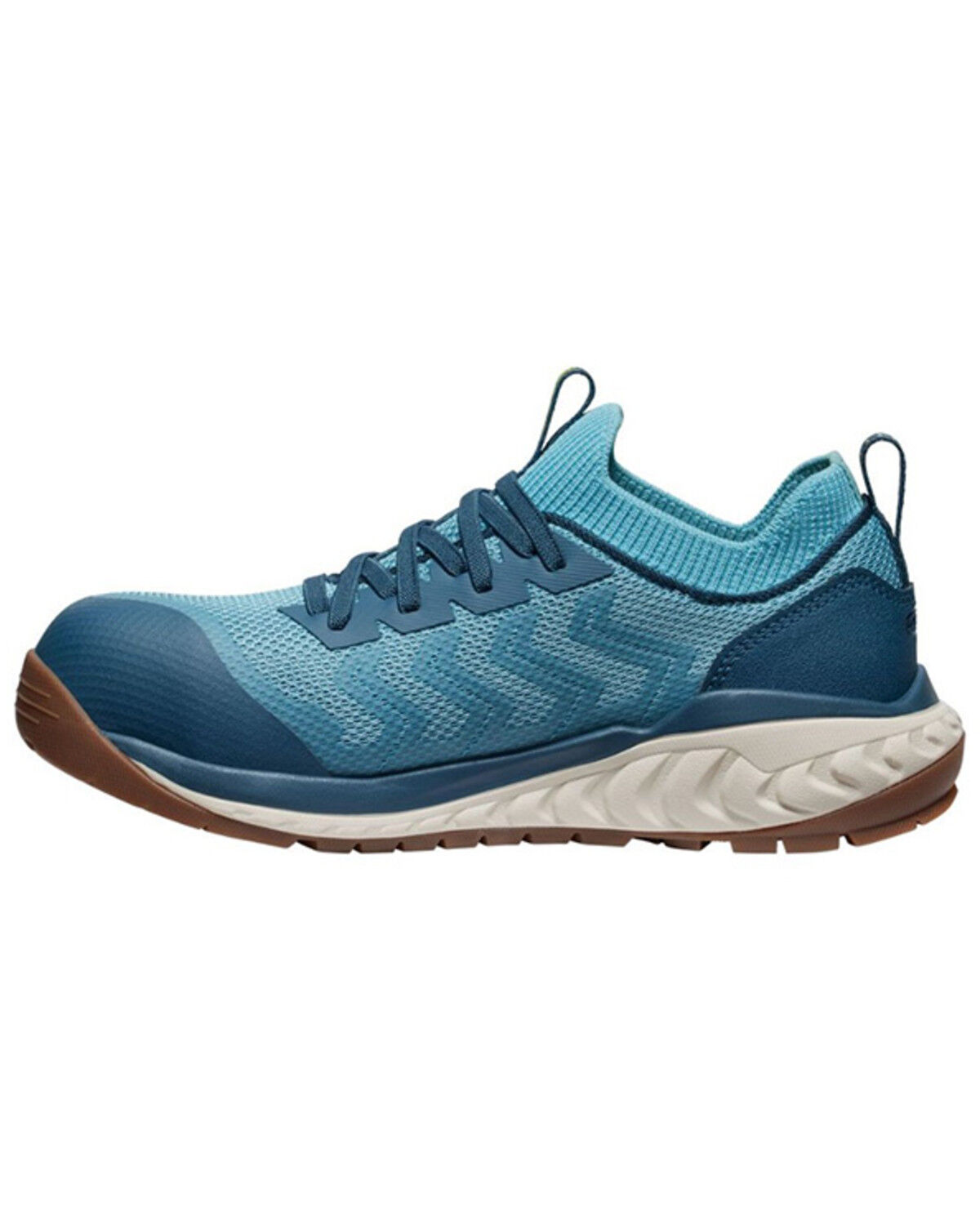 Image #3 - Keen Women's Arvada Shift Work Sneakers - Composite Toe, Blue, hi-res