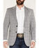 Image #3 - Circle S Men's Carson City Plaid Print Button-Down Sportcoat, Light Grey, hi-res
