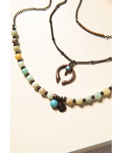 Image #3 - Shyanne Women's Willow Moon Crescent Bead Set, Rust Copper, hi-res