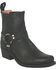 Image #1 - Boulet Men's Motorcycle Harness Boots - Square Toe, Black, hi-res