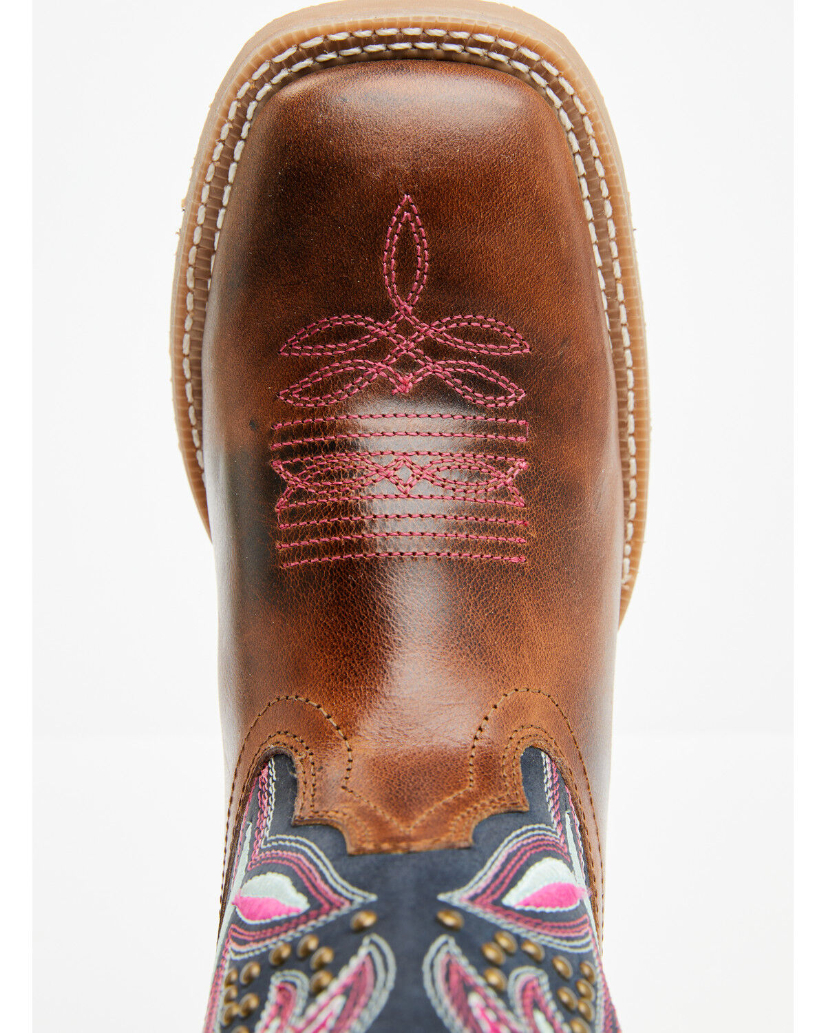 Image #6 - Laredo Women's Lydia Western Boots - Broad Square Toe, Tan, hi-res