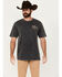 Image #2 - Changes Men's Coors Rodeo Bull Logo Short Sleeve Graphic T-Shirt , Black, hi-res