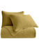 Image #2 - HiEnd Accents Tuscan Stonewashed Cotton & Velvet 3-Piece Full/Queen Quilt Set, Orange, hi-res