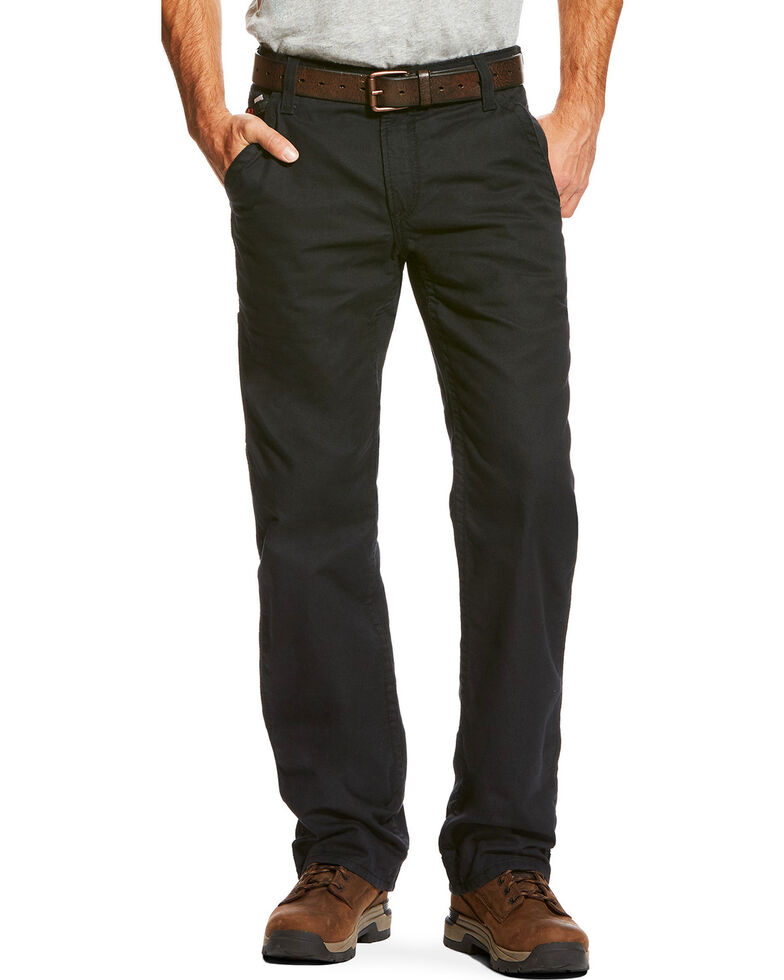 Ariat Men's FR M4 Black Workhorse Work Pants - Big | Sheplers