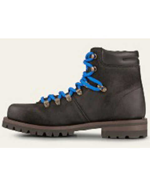Image #2 - Frye Men's Hudson Hiker Lace-Up Boots - Round Toe , Black, hi-res
