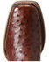 Image #4 - Ariat Men's Full Quill Ostrich Quantum Primo Western Boot - Broad Square Toe, Brown, hi-res
