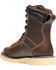 Danner Men's Quarry USA 8" Wedge Work Boots - Alloy Toe , Brown, hi-res
