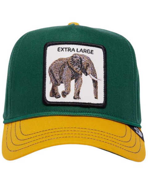 Image #3 - Goorin Bros Men's Elephant Canvas Ball Cap , Green, hi-res