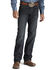 Ariat Men's M2 Dusty Road Dark Wash Relaxed Bootcut Jeans, Denim, hi-res