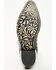 Image #7 - El Dorado Women's Camille Exotic Ostrich Tall Western Boots - Snip Toe, Black, hi-res