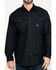 Image #4 - Ariat Men's Rebar Made Tough Durastretch Long Sleeve Work Shirt, Black, hi-res