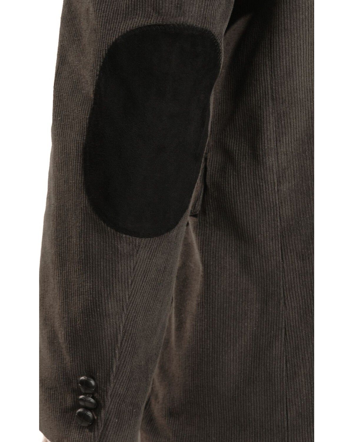 Image #2 - Circle S Corduroy Sportcoat - Short, Reg, Tall, Grey, hi-res
