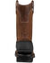 Image #5 - Carhartt Men's 11" Montana Water Resistant Wellington Work Boots - Soft Toe, Brown, hi-res
