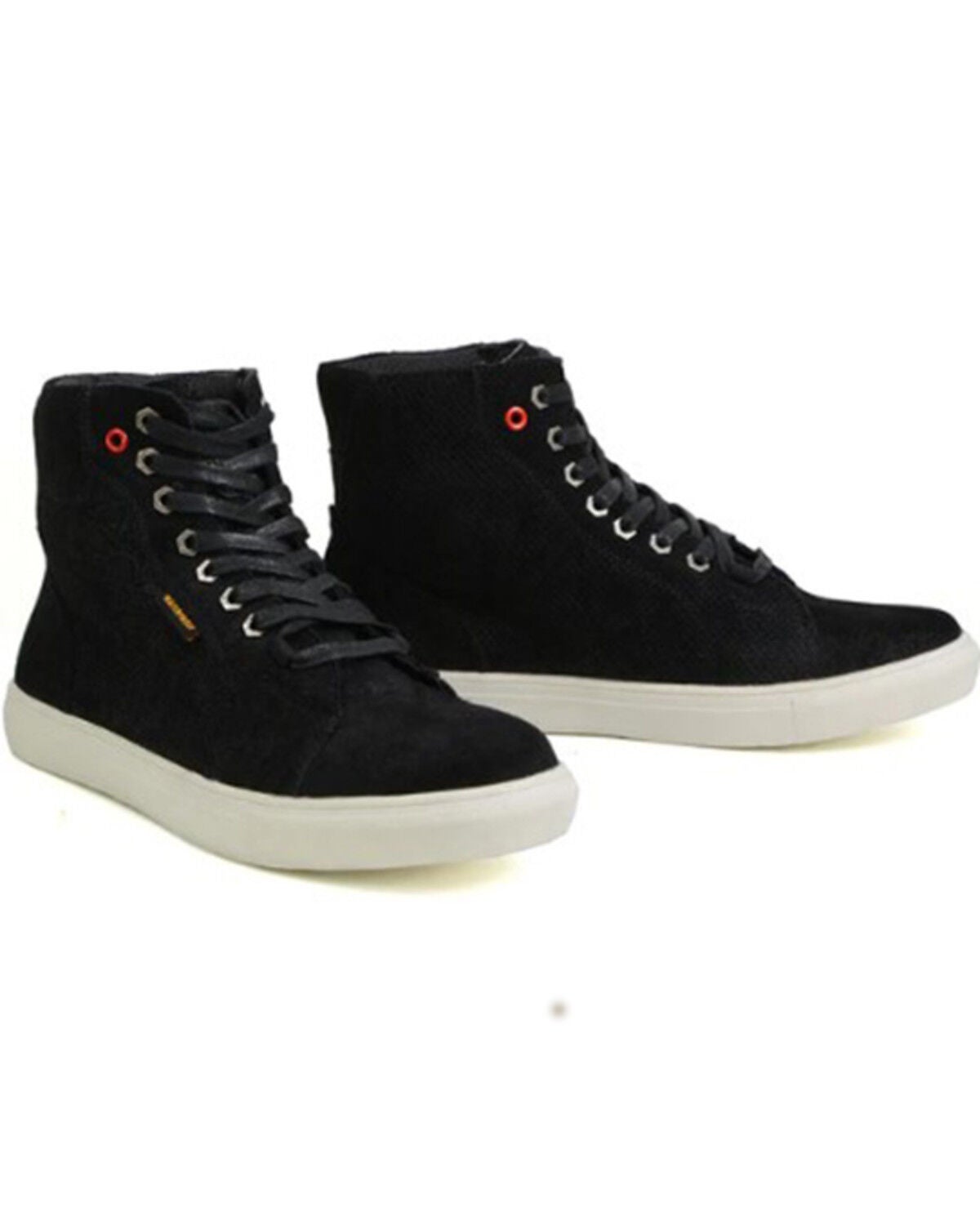 Milwaukee Leather Men's Vintage High-Top Reinforced Street Riding Waterproof Shoes - Round Toe, Black, hi-res