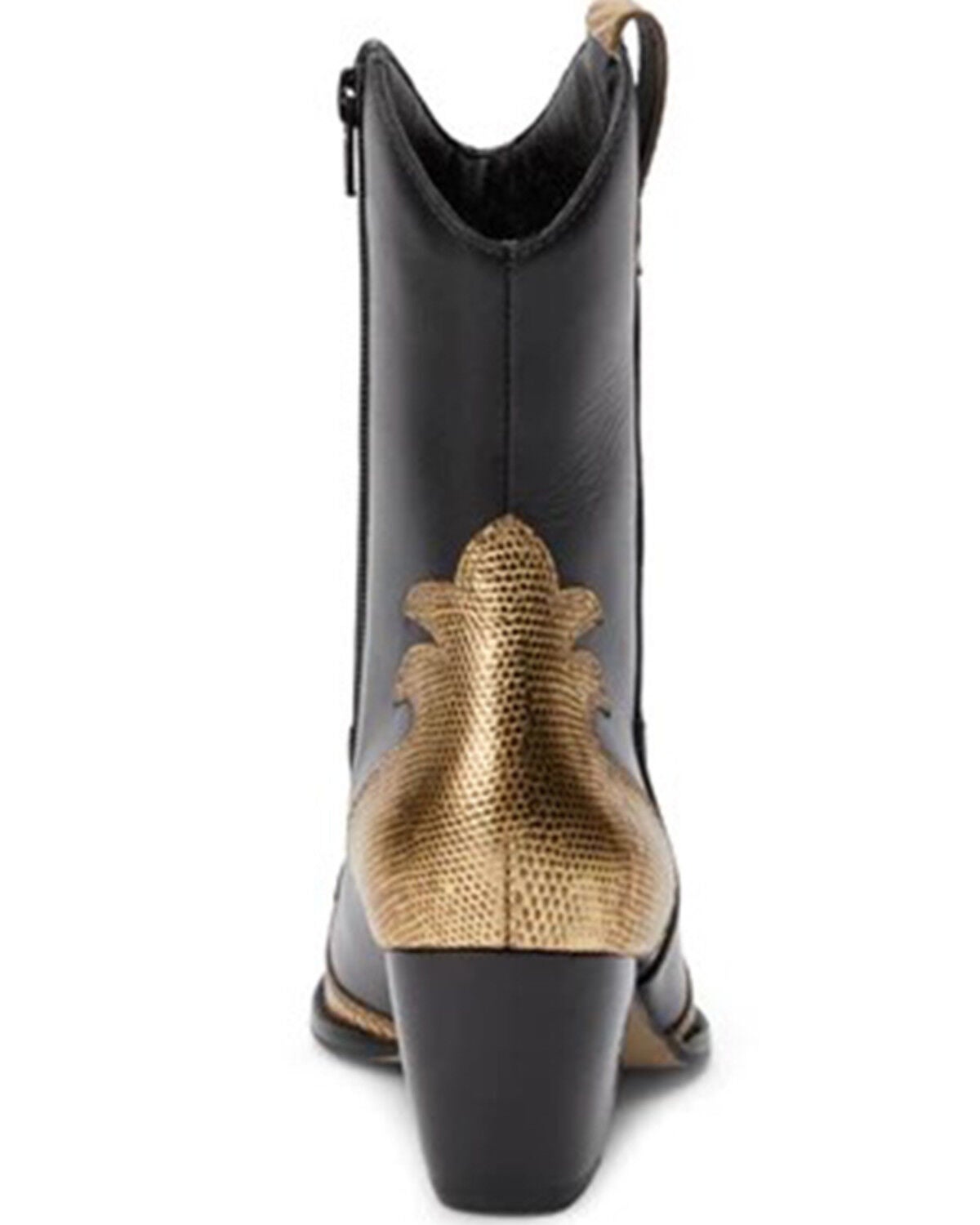 Image #5 - Matisse Women's Claude Western Fashion Booties - Pointed Toe, Black, hi-res