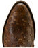 Image #4 - Ariat Men's Vesper Exotic Ostrich Western Boots - Round Toe, Tan, hi-res