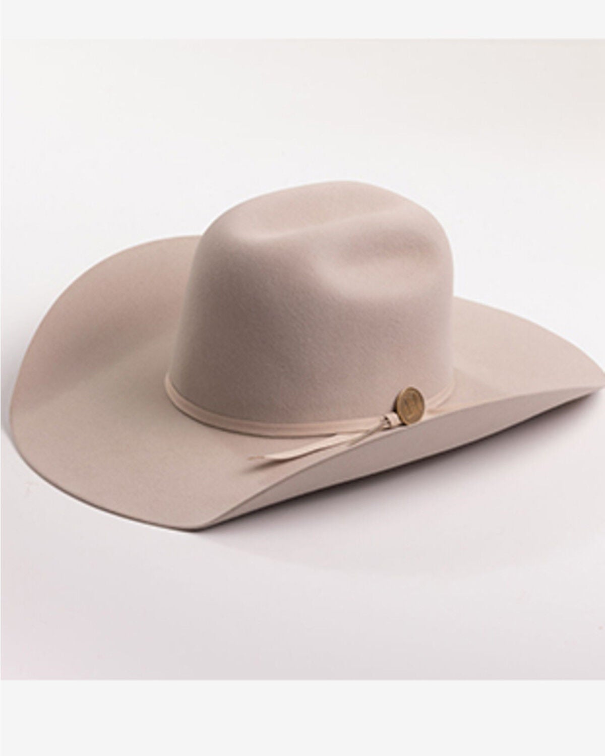 Larry Mahan Elko 5X Felt Cowboy Hat, Silver Belly, hi-res