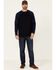 Image #2 - Cody James Men's FR Blocked Baseball Long Sleeve Work Shirt, Navy, hi-res