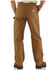 Image #2 - Carhartt Men's Loose Fit Firm Duck Double-Front Utility Work Pant , Brown, hi-res