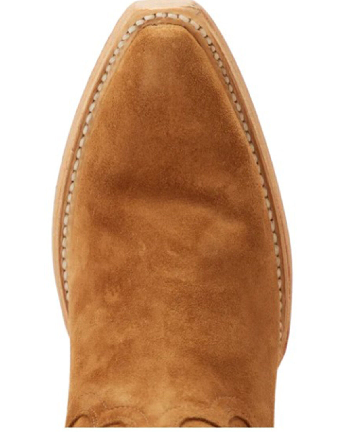 Image #6 - Lane Women's Emma Jane Suede Western Booties - Snip Toe, Brown, hi-res