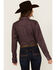 Image #4 - Cinch Women's ARENAFLEX® Printed Long Sleeve Button-Down Western Shirt, Purple, hi-res