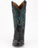 Image #4 - Ferrini Men's Colt Exotic Full-Quill Ostrich Western Boots - Round Toe, Black, hi-res