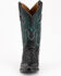 Image #4 - Ferrini Men's Colt Full Quill Ostrich Western Boots - Medium Toe, Black, hi-res