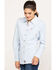 Image #3 - Ariat Women's FR Hermosa Durastretch Work Shirt, White, hi-res