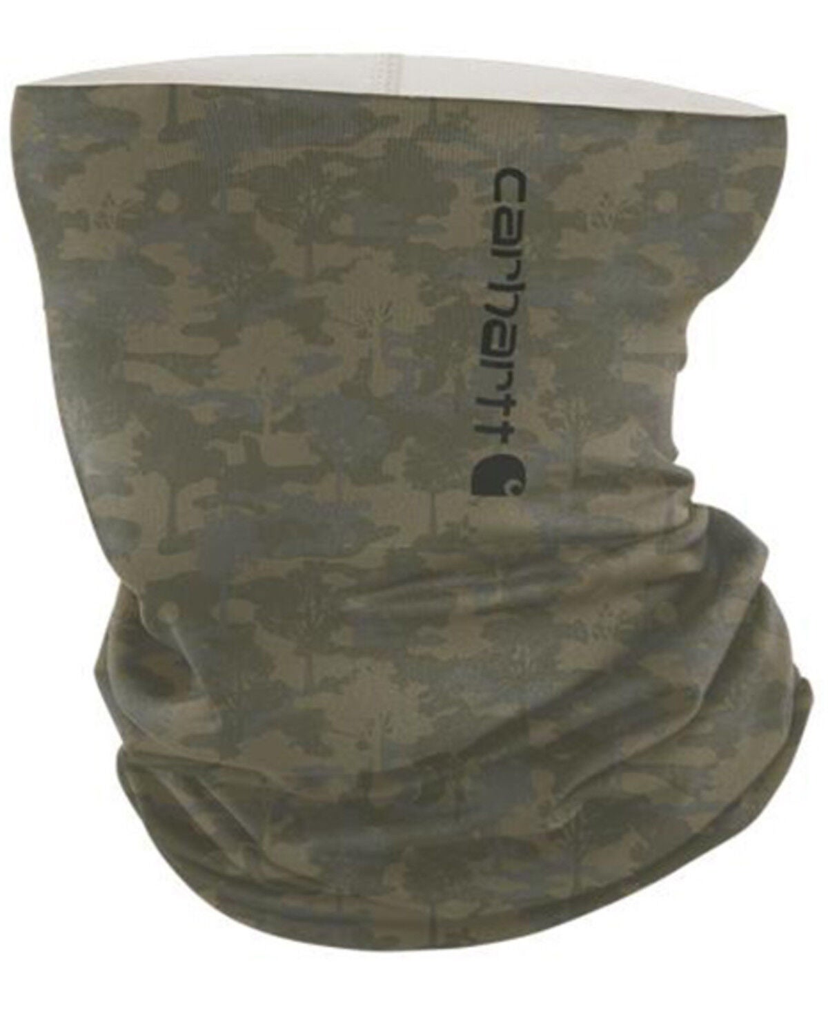 Image #1 - Carhartt Force Sun Defender&trade; Camo Print All-Season Neck Gaiter, Camouflage, hi-res