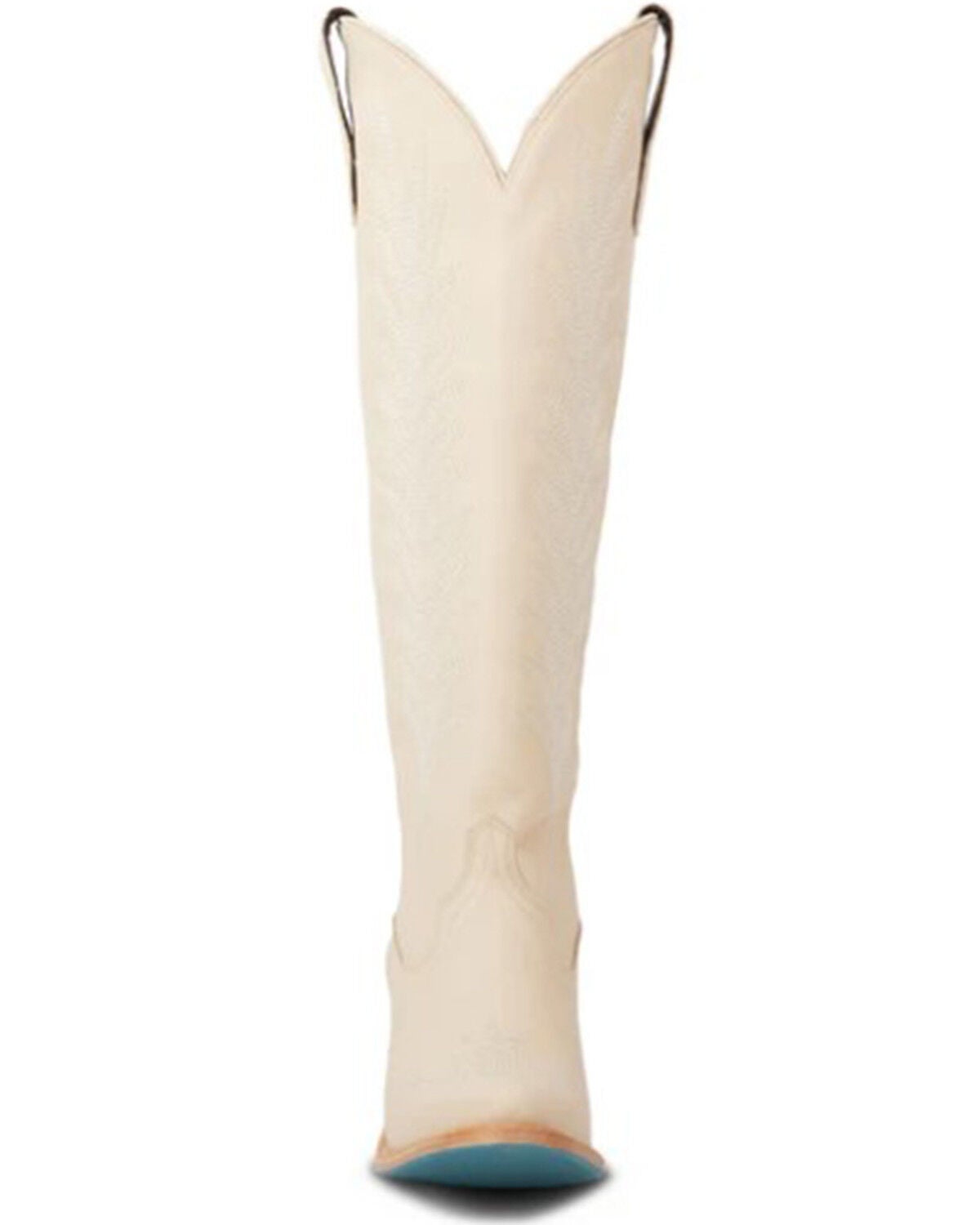 Image #4 - Lane Women's Jentry Knee High Western Boots - Round Toe, Ivory, hi-res